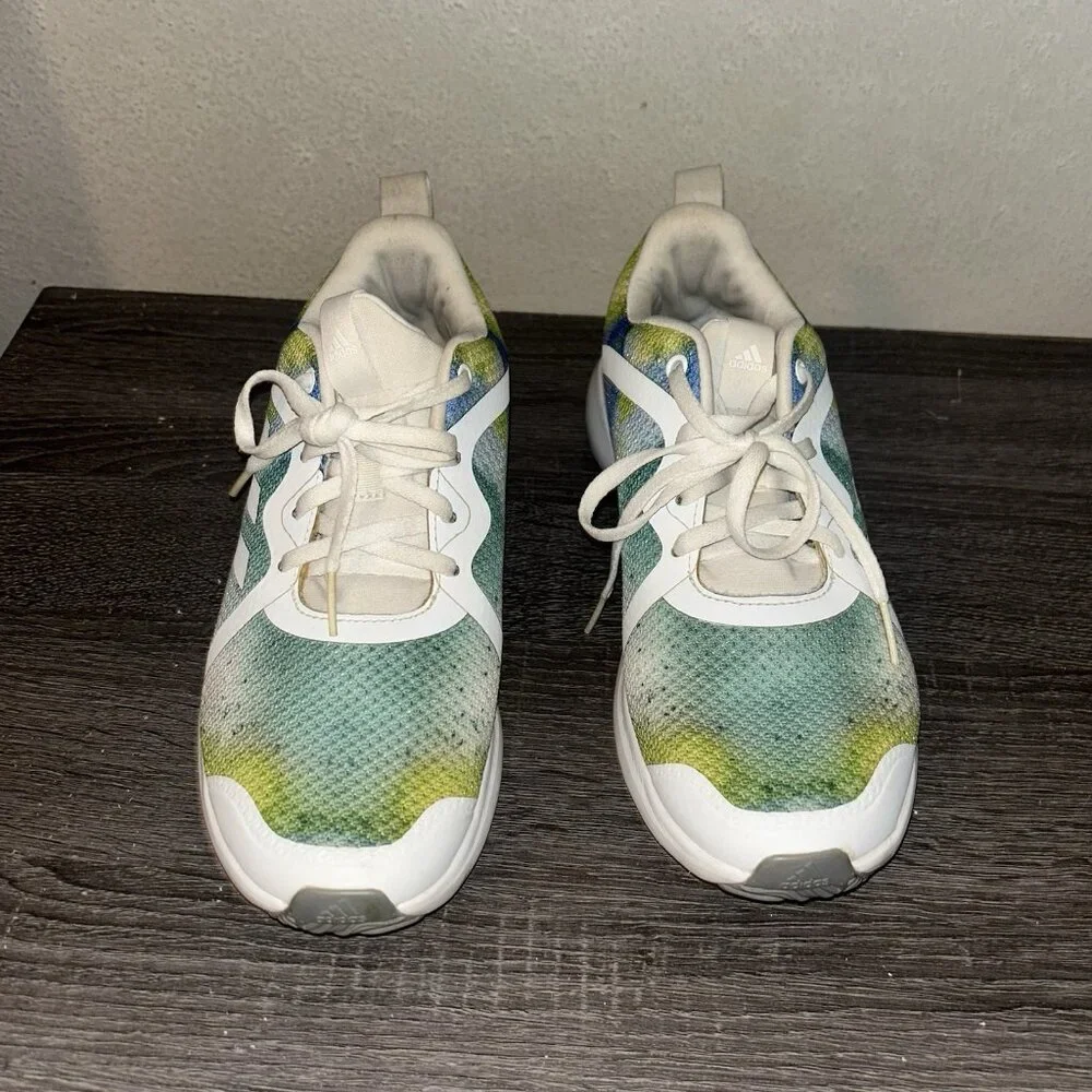 Adidas FortaRun X Multicolor Athletic Low Top Running Sneakers Girls Size 6